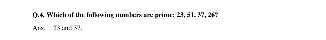Source worked solution for Class 6 Chapter 5, question 23, part 1