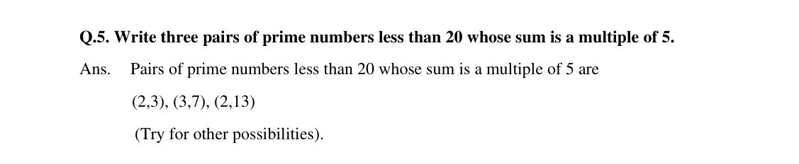 Source worked solution for Class 6 Chapter 5, question 24, part 1