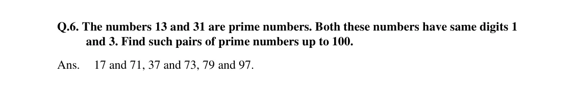 Source worked solution for Class 6 Chapter 5, question 25, part 1