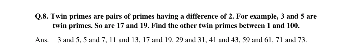 Source worked solution for Class 6 Chapter 5, question 27, part 1