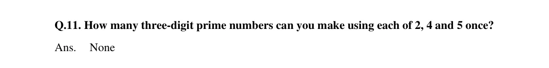 Source worked solution for Class 6 Chapter 5, question 30, part 1