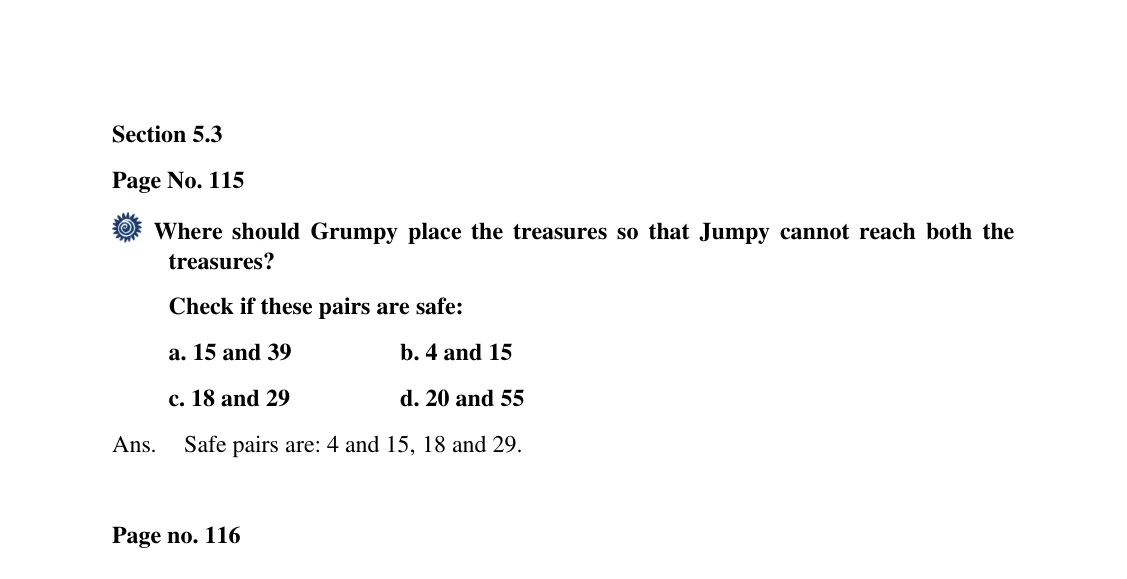 Source worked solution for Class 6 Chapter 5, question 31, part 2