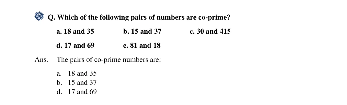 Source worked solution for Class 6 Chapter 5, question 32, part 1