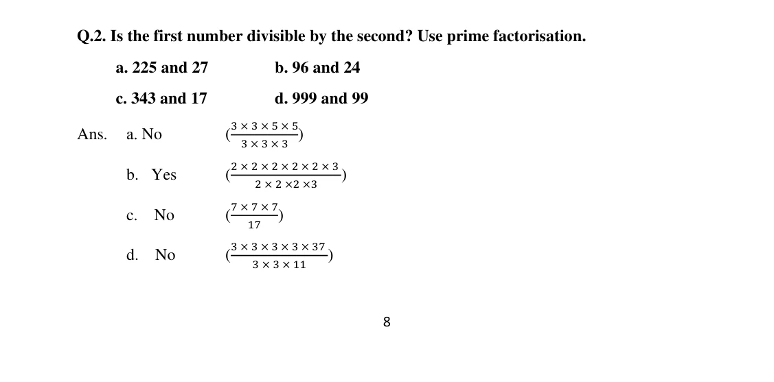 Source worked solution for Class 6 Chapter 5, question 40, part 1