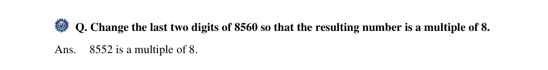 Source worked solution for Class 6 Chapter 5, question 46, part 1