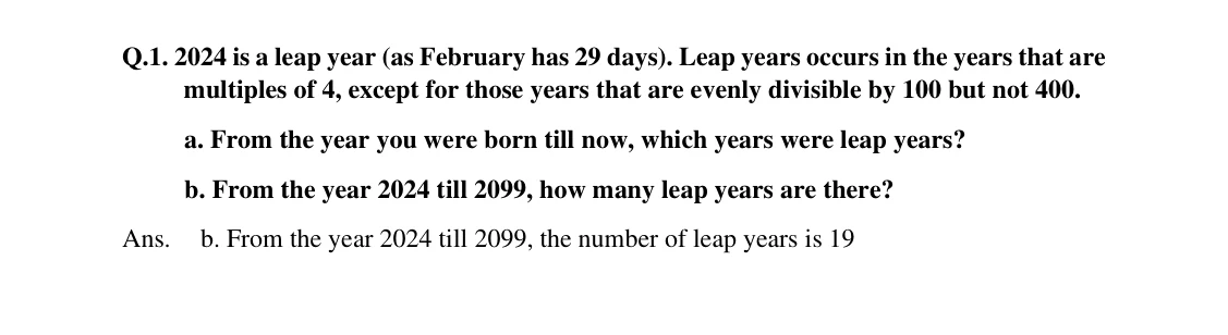 Source worked solution for Class 6 Chapter 5, question 48, part 1