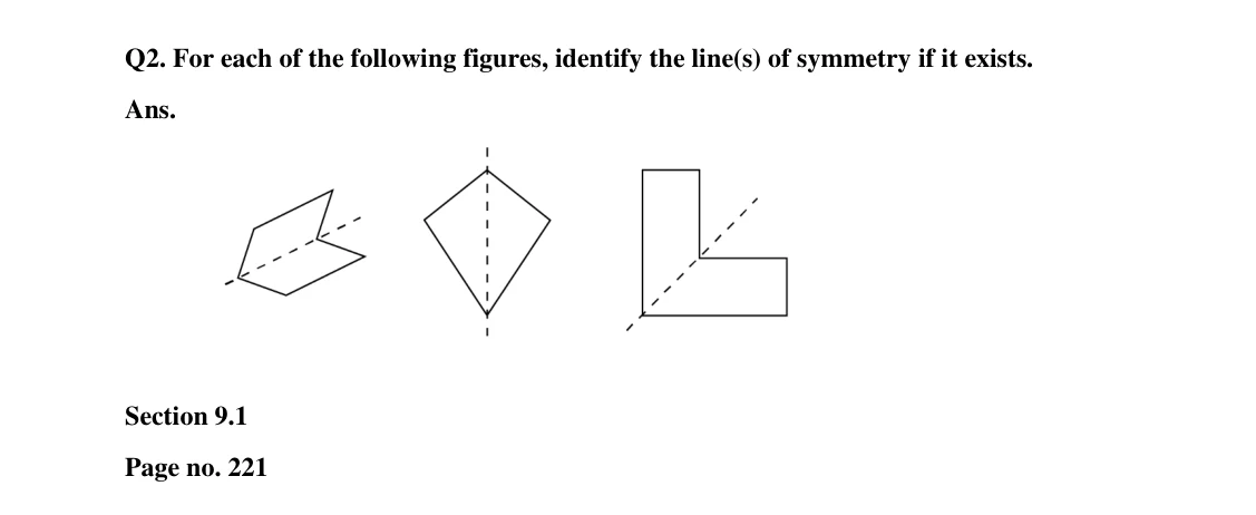 Source worked solution for Class 6 Chapter 9, question 2, part 1