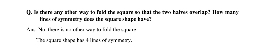 Source worked solution for Class 6 Chapter 9, question 3, part 1