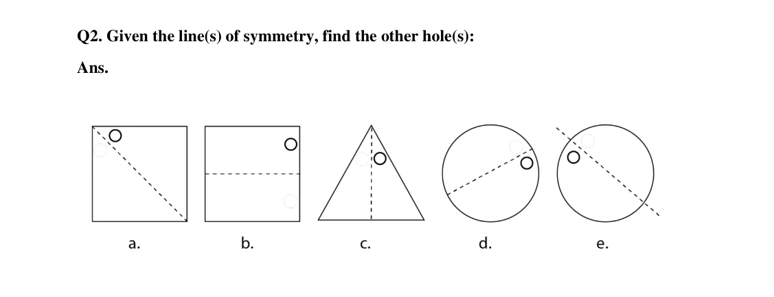Source worked solution for Class 6 Chapter 9, question 7, part 1