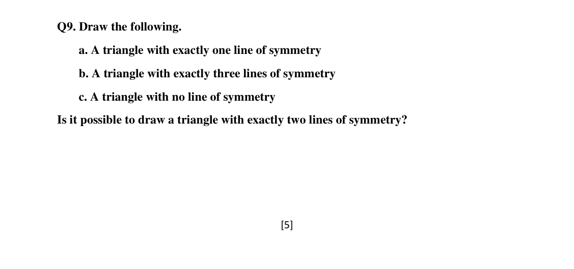 Source worked solution for Class 6 Chapter 9, question 13, part 1