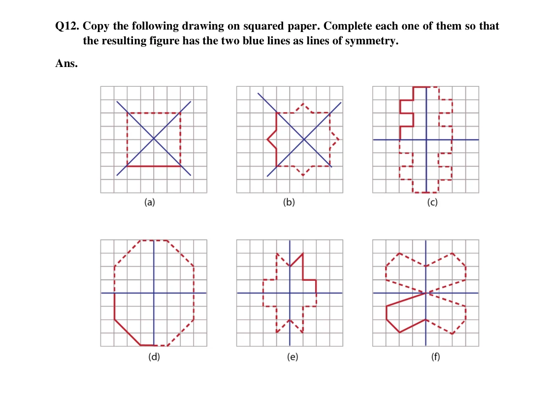 Source worked solution for Class 6 Chapter 9, question 16, part 1