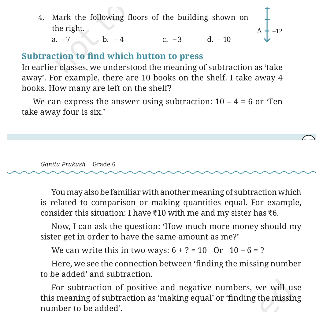 NCERT Class 6 Maths Chapter 10, question 13