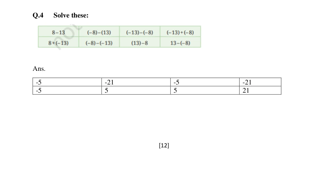 Source worked solution for Class 6 Chapter 10, question 50, part 1