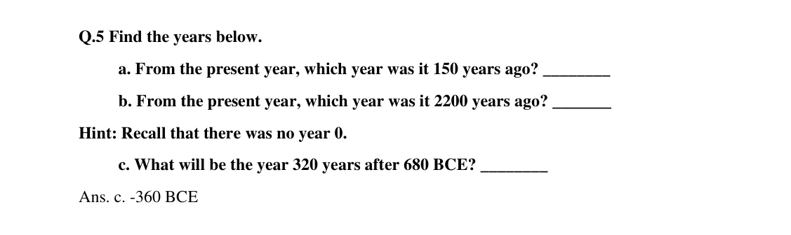 Source worked solution for Class 6 Chapter 10, question 51, part 1