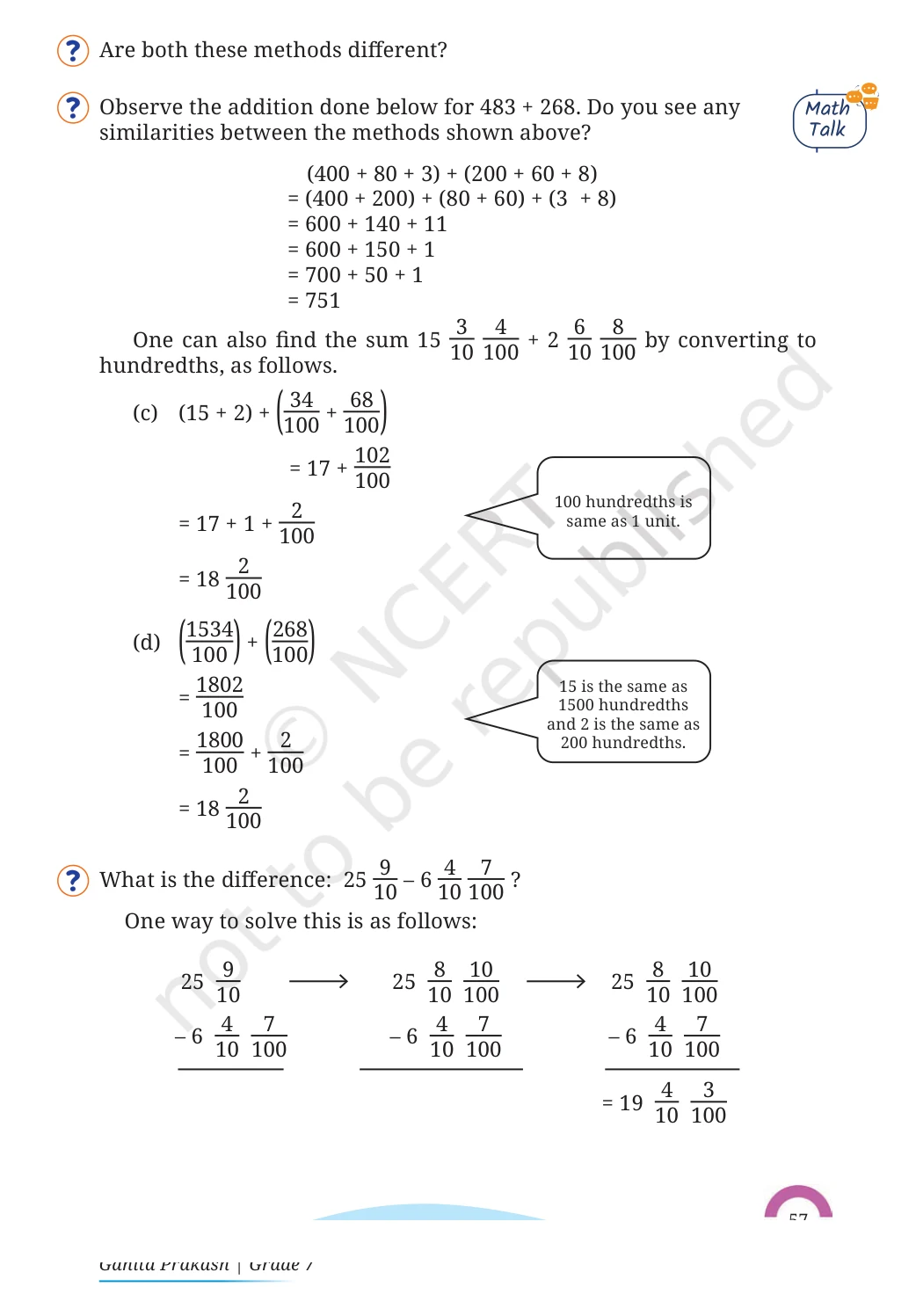 NCERT Class 7 Maths Chapter 3, solved question 22