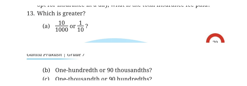 NCERT Class 7 Maths Chapter 3, solved question 71