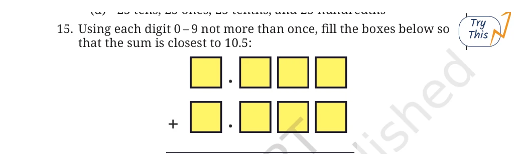 NCERT Class 7 Maths Chapter 3, solved question 73