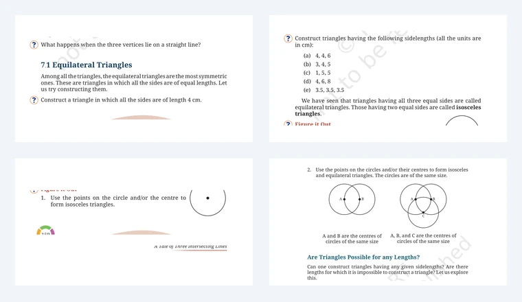 Questions from Class 7 Maths Chapter 7, A Tale of Three Intersecting Lines