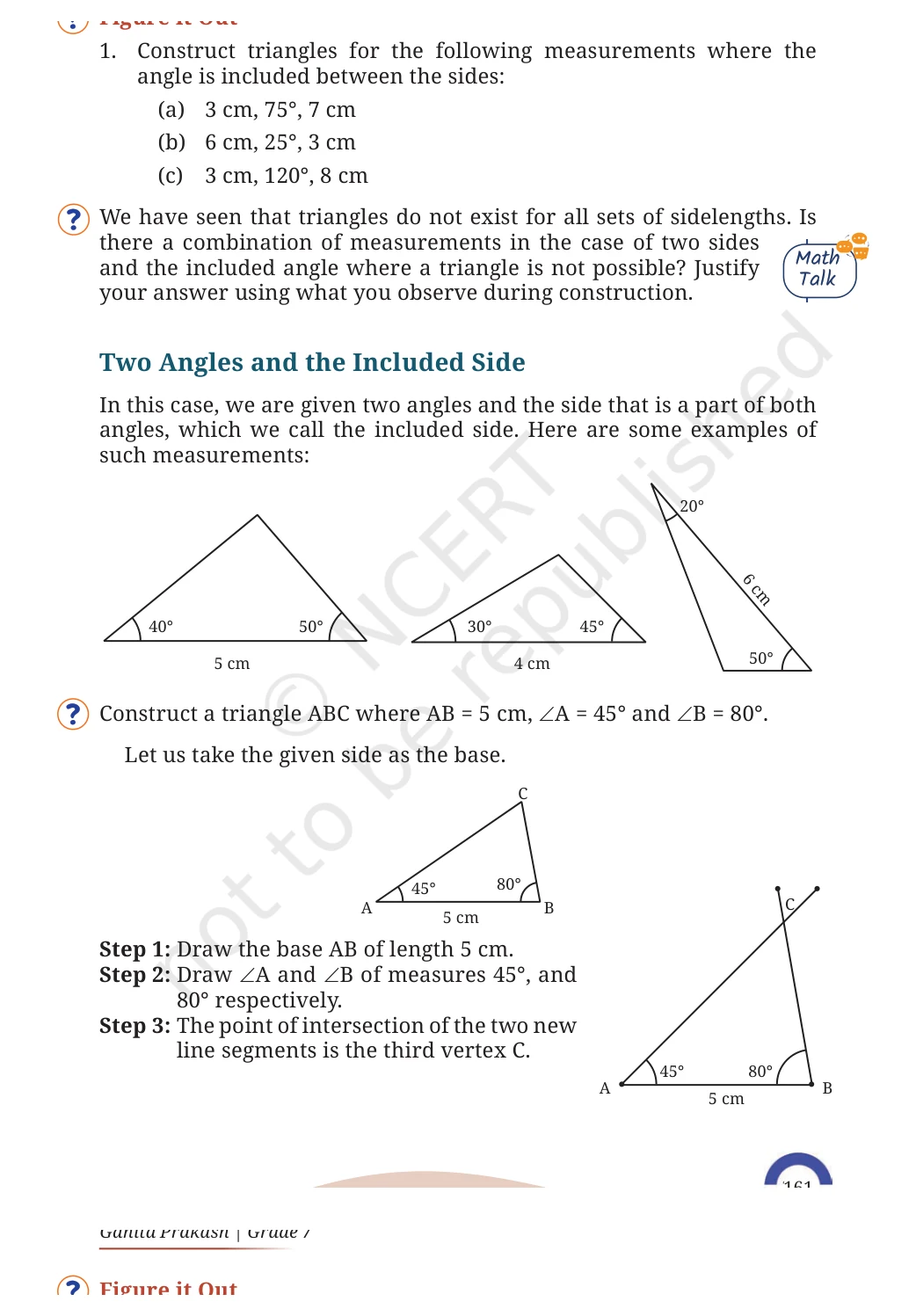 NCERT Class 7 Maths Chapter 7, solved question 20