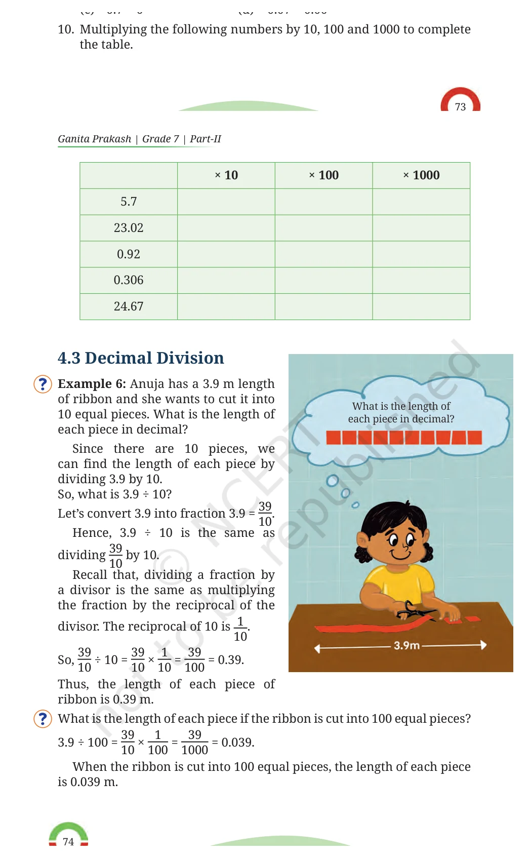NCERT Class 7 Maths Chapter 12, solved question 10