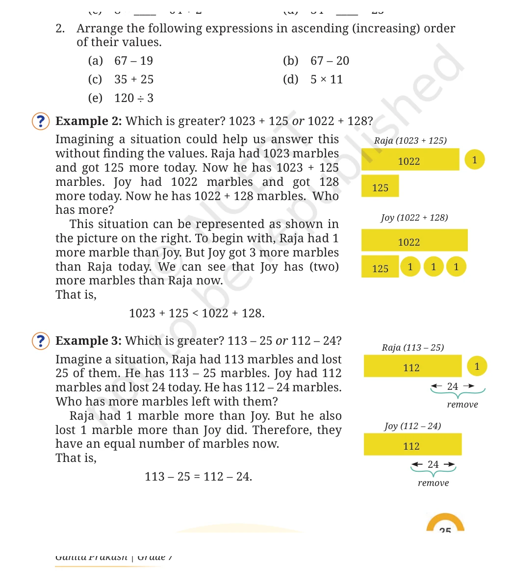NCERT Class 7 Maths Chapter 2, solved question 4