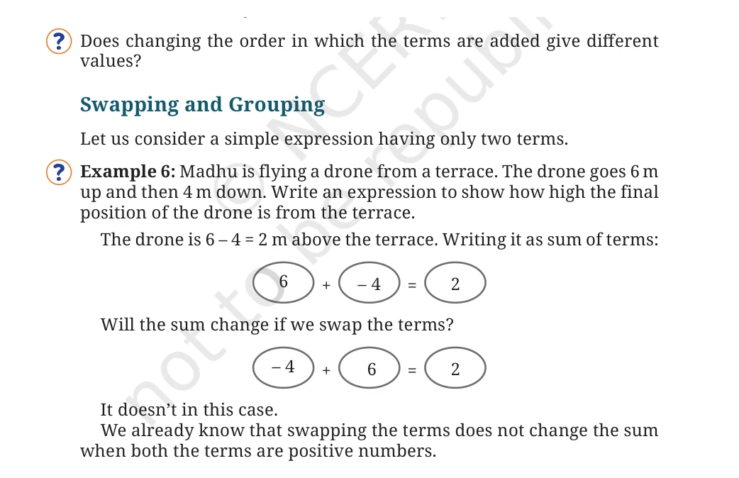 NCERT Class 7 Maths Chapter 2, solved question 9