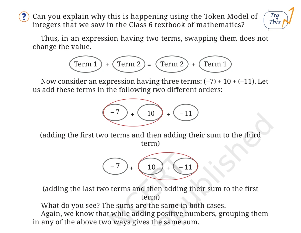 NCERT Class 7 Maths Chapter 2, solved question 11