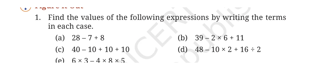 NCERT Class 7 Maths Chapter 2, solved question 22