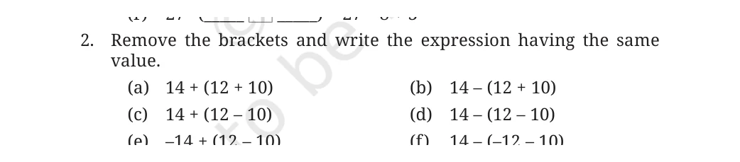 NCERT Class 7 Maths Chapter 2, solved question 27