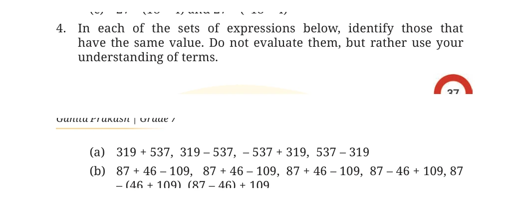 NCERT Class 7 Maths Chapter 2, solved question 29