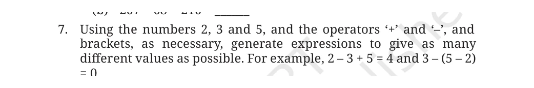 NCERT Class 7 Maths Chapter 2, solved question 32