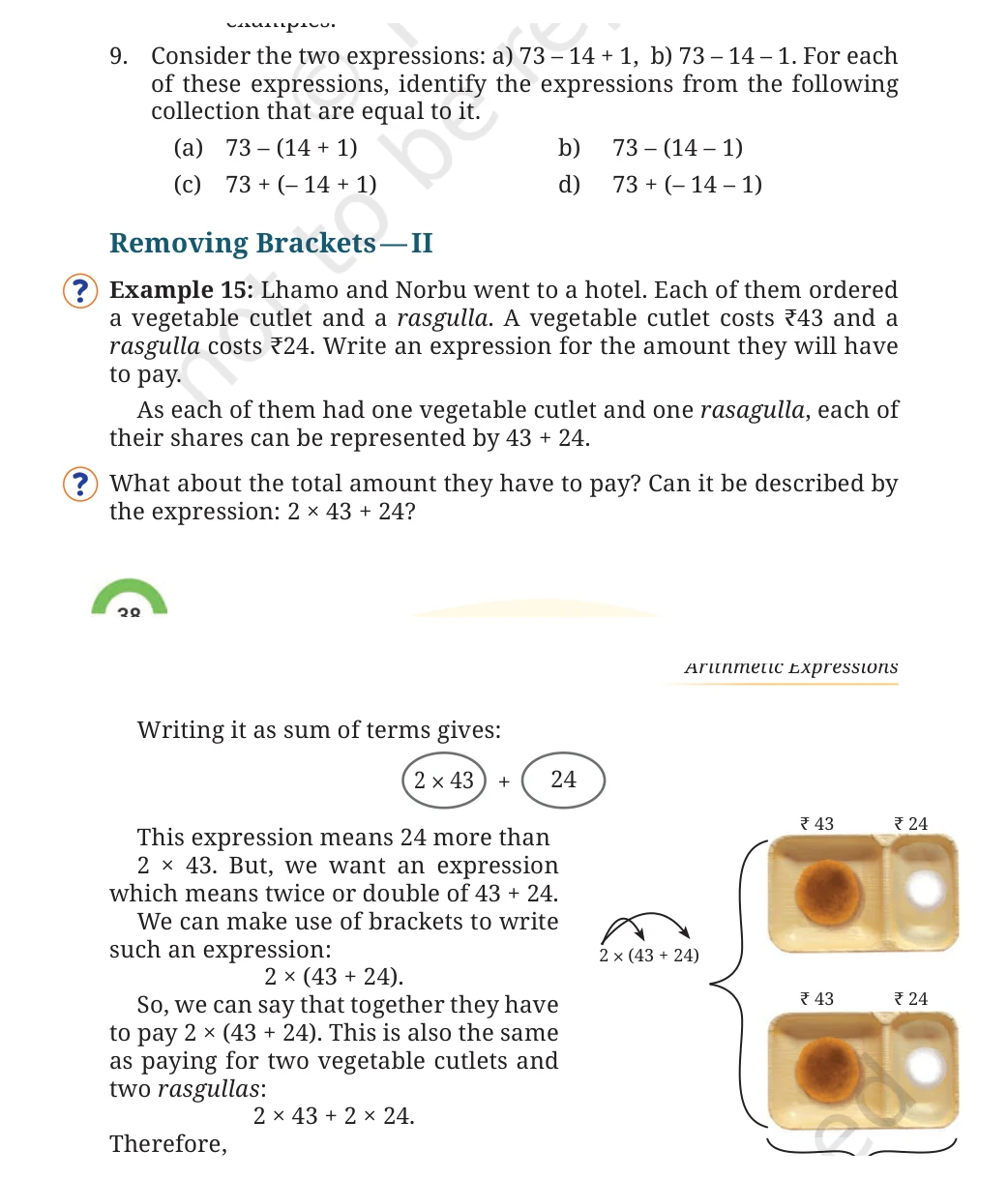 NCERT Class 7 Maths Chapter 2, solved question 34