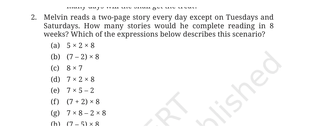 NCERT Class 7 Maths Chapter 2, solved question 46