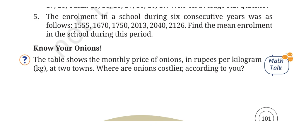 NCERT Class 7 Maths Chapter 13, solved question 5