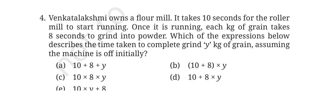 NCERT Class 7 Maths Chapter 4, solved question 9
