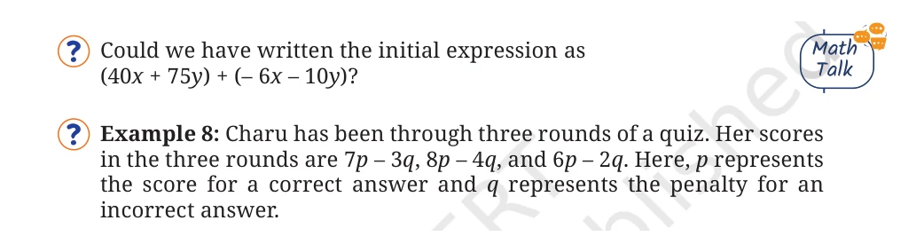 NCERT Class 7 Maths Chapter 4, solved question 33