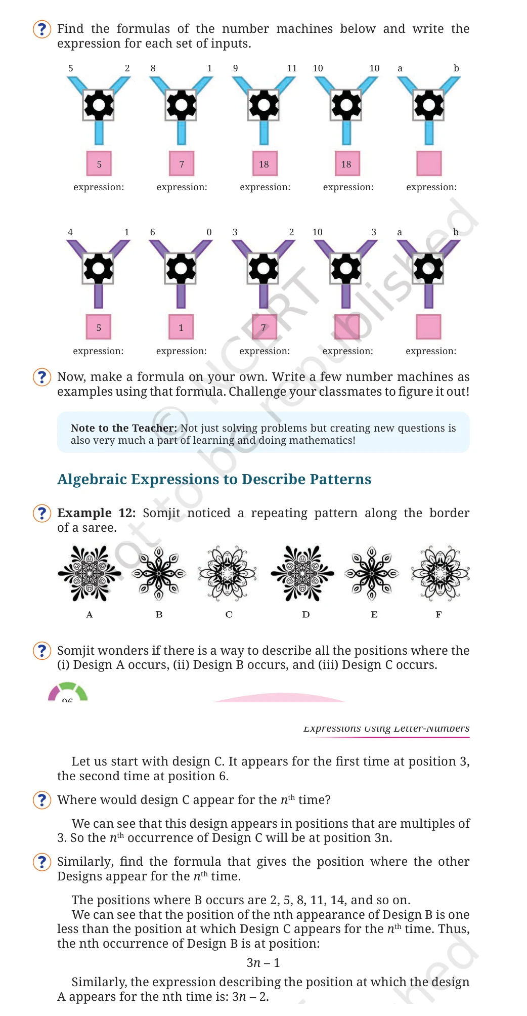 NCERT Class 7 Maths Chapter 4, solved question 55
