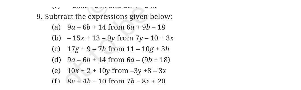 NCERT Class 7 Maths Chapter 4, solved question 73