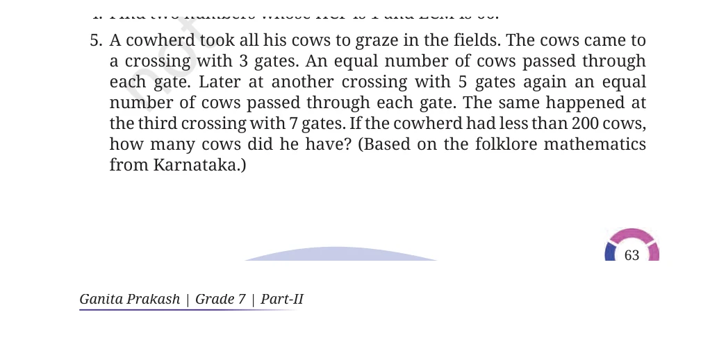 NCERT Class 7 Maths Chapter 11, solved question 13