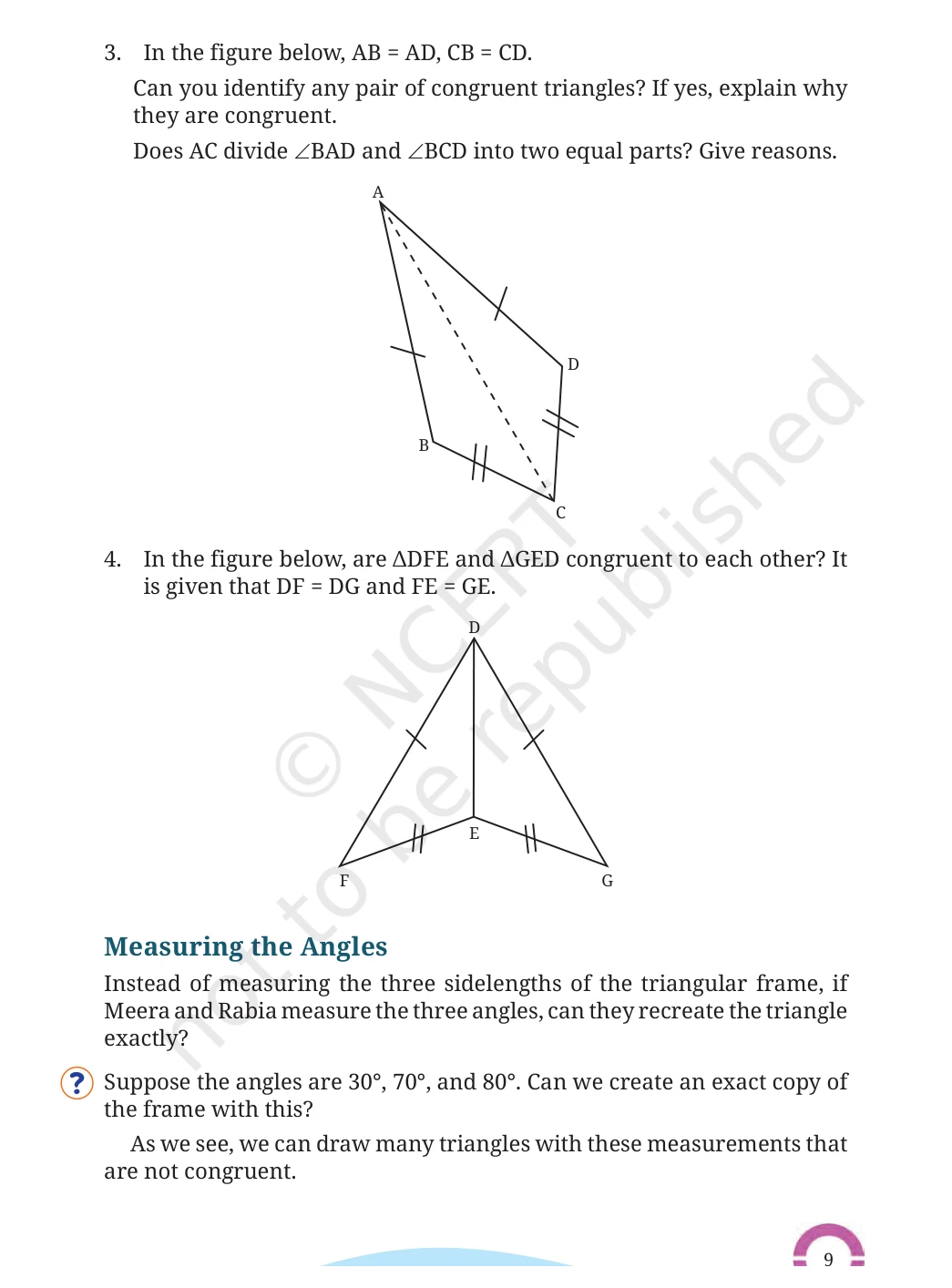 NCERT Class 7 Maths Chapter 9, solved question 8