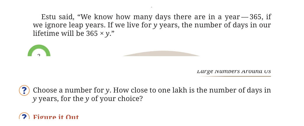 NCERT Class 7 Maths Chapter 1, solved question 3