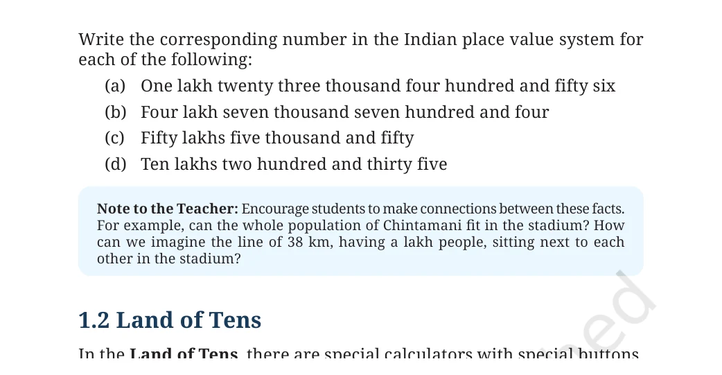 NCERT Class 7 Maths Chapter 1, solved question 13
