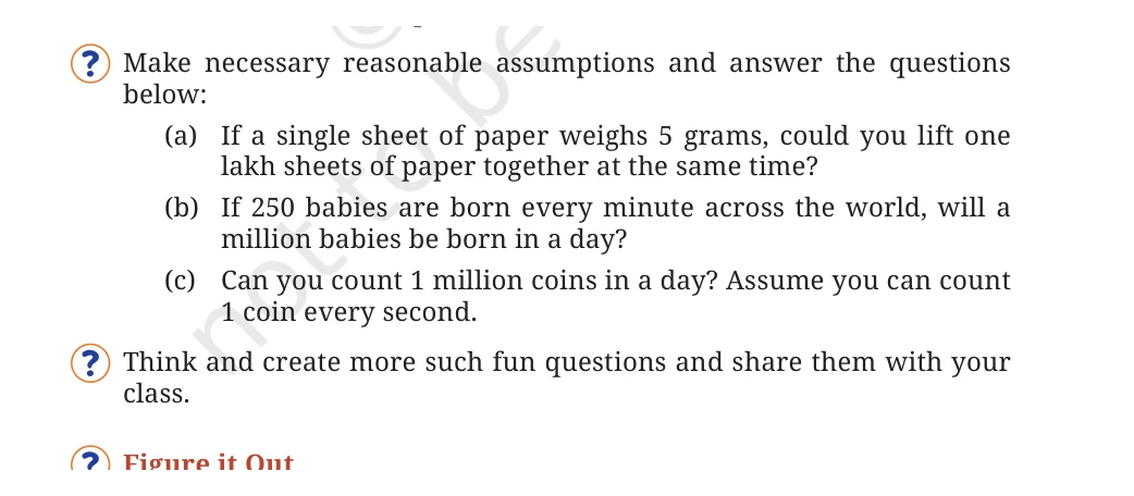 NCERT Class 7 Maths Chapter 1, solved question 58