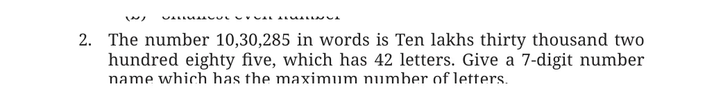 NCERT Class 7 Maths Chapter 1, solved question 60