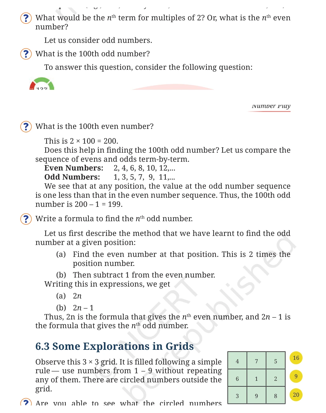 NCERT Class 7 Maths Chapter 6, solved question 16