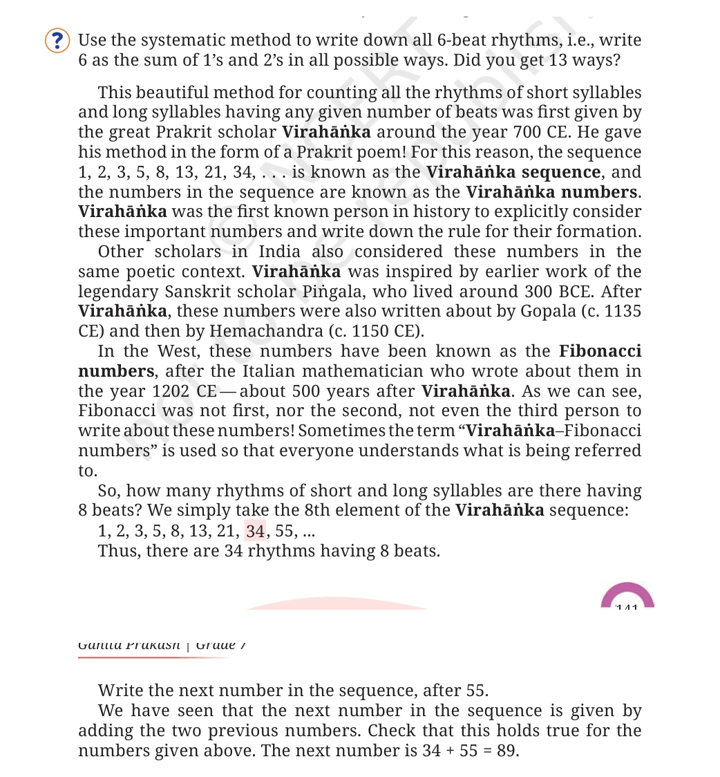 NCERT Class 7 Maths Chapter 6, solved question 30