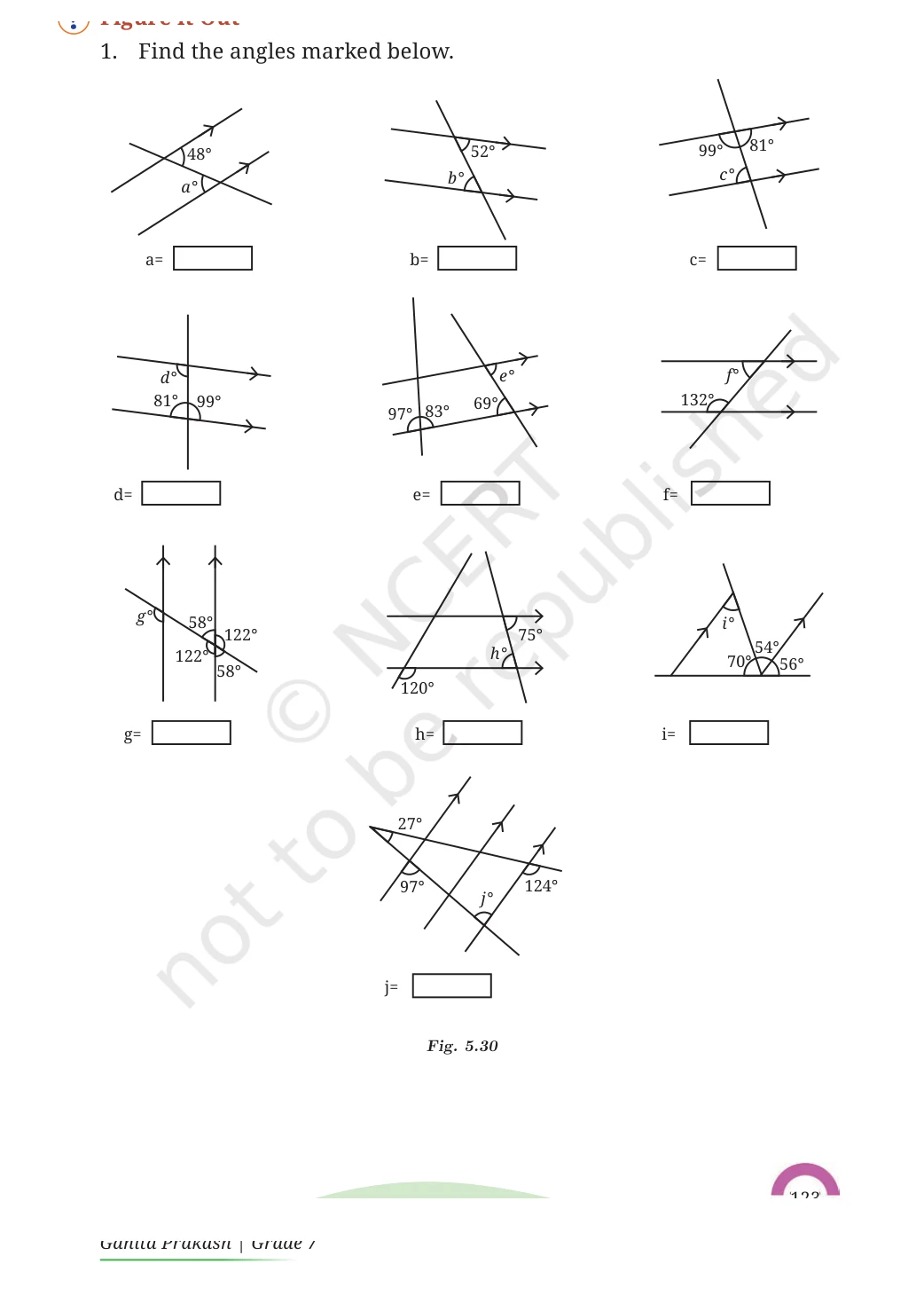 NCERT Class 7 Maths Chapter 5, solved question 22