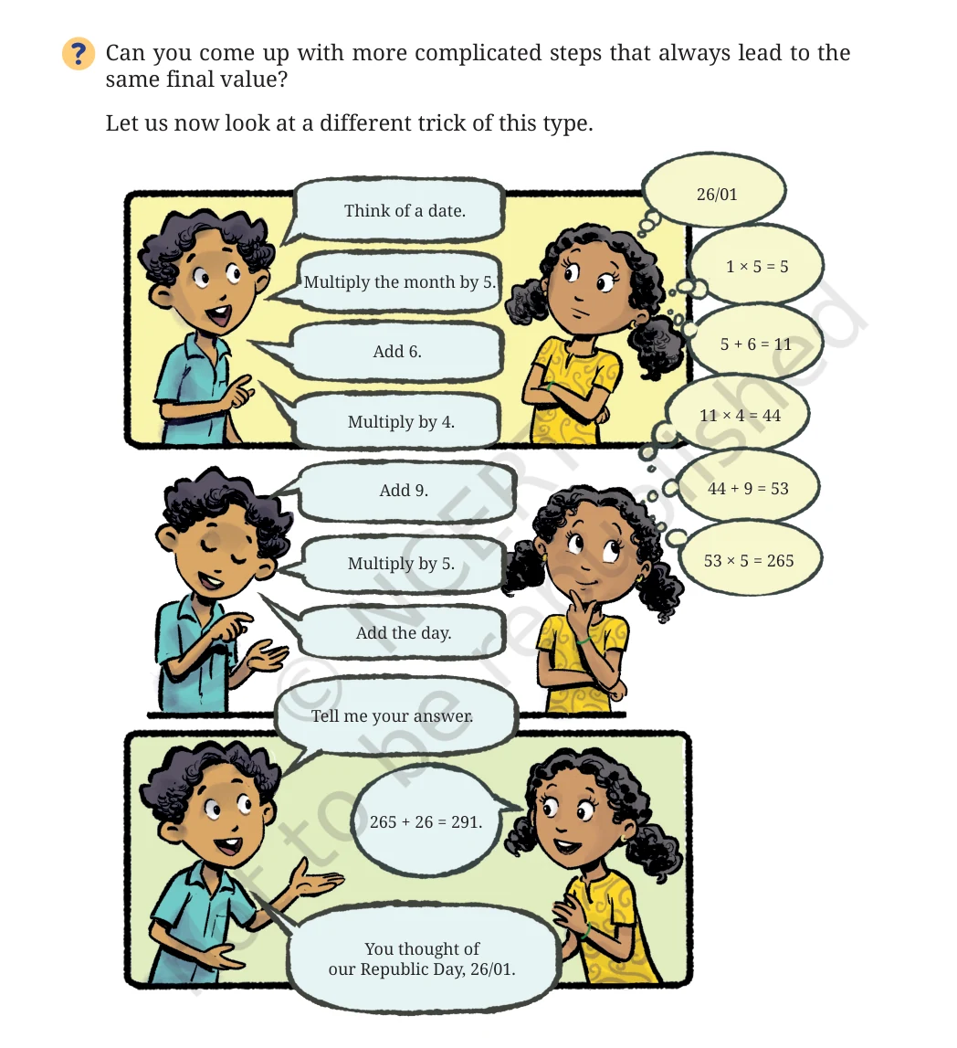 NCERT Class 8 Maths Chapter 13, solved question 2