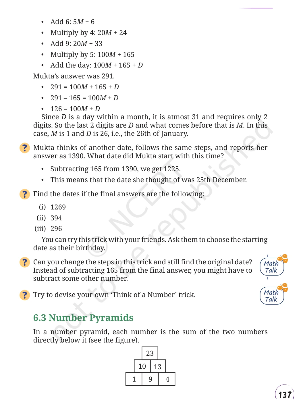 NCERT Class 8 Maths Chapter 13, solved question 4