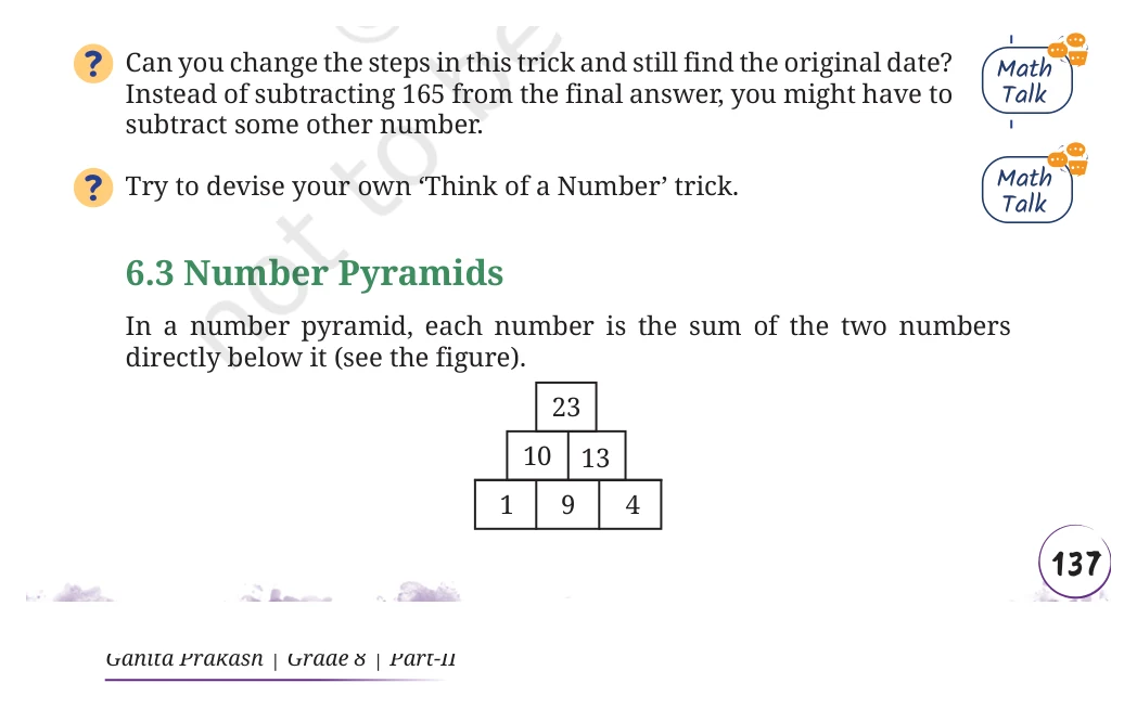 NCERT Class 8 Maths Chapter 13, solved question 5